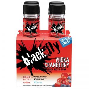 Black Fly Vodka Cranberry